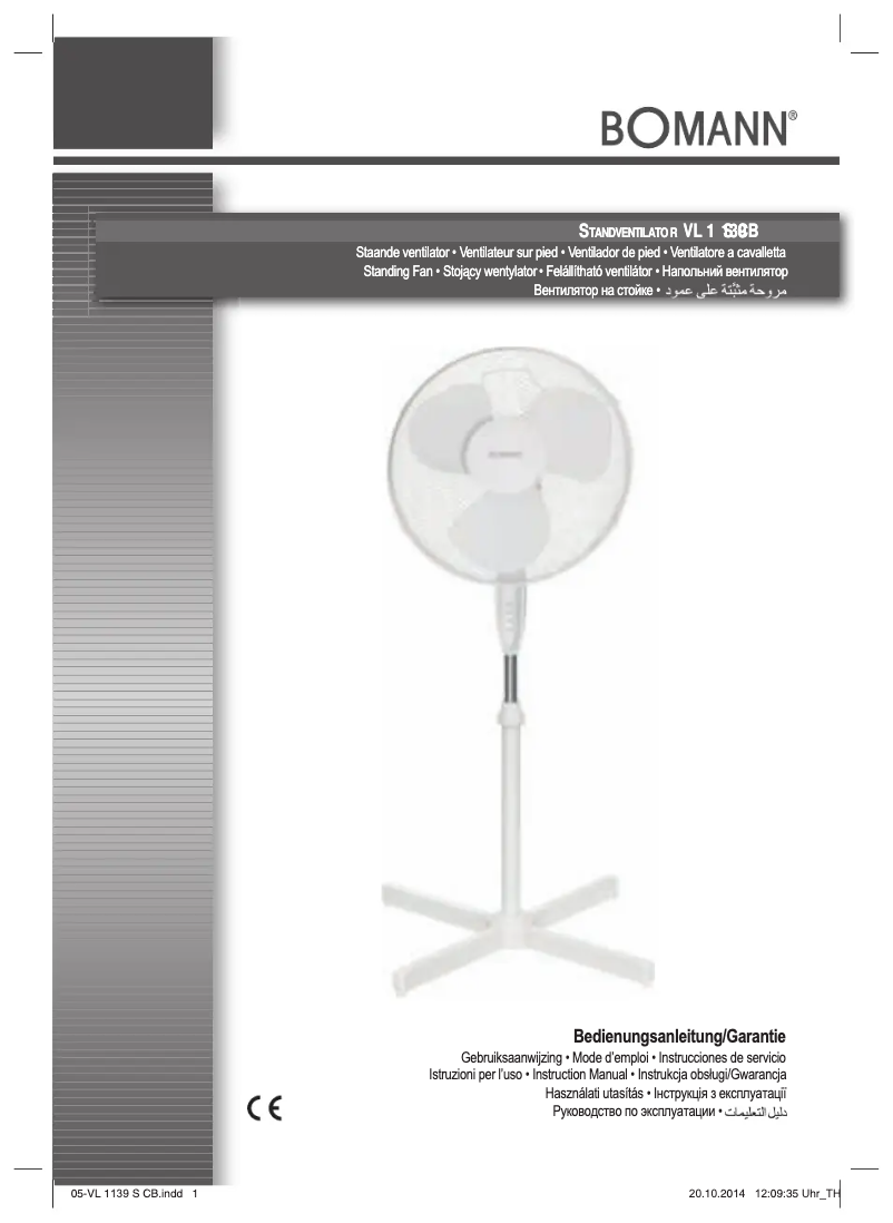 Imagen de la primera página del manual del dispositivo VL 1139 S CB