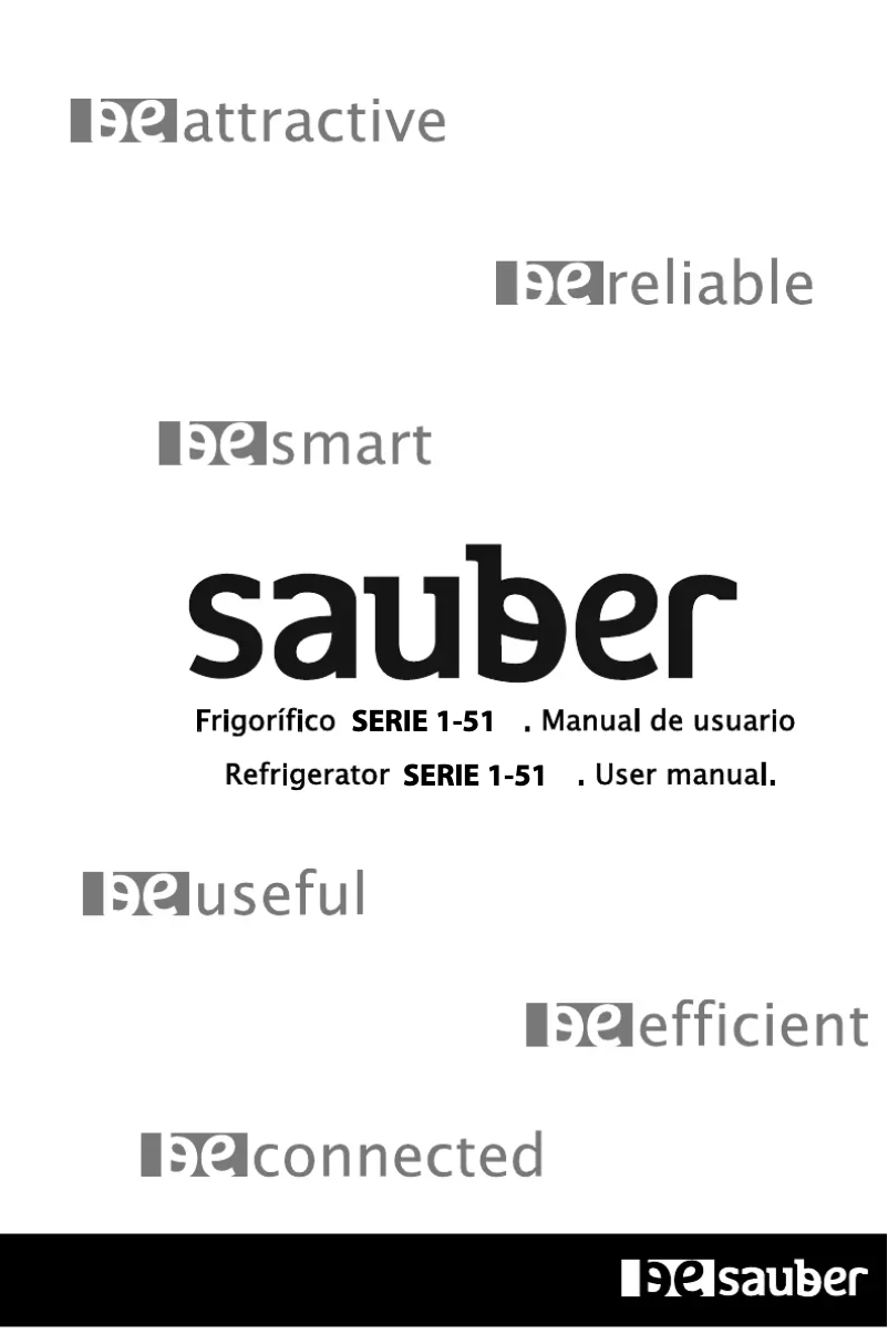 Página 1 del manual Manual de usuario Sauber SERIE 1-51