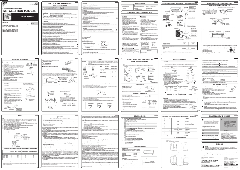 Página 1 del manual Manual de usuario Daikin RXC71CV1B