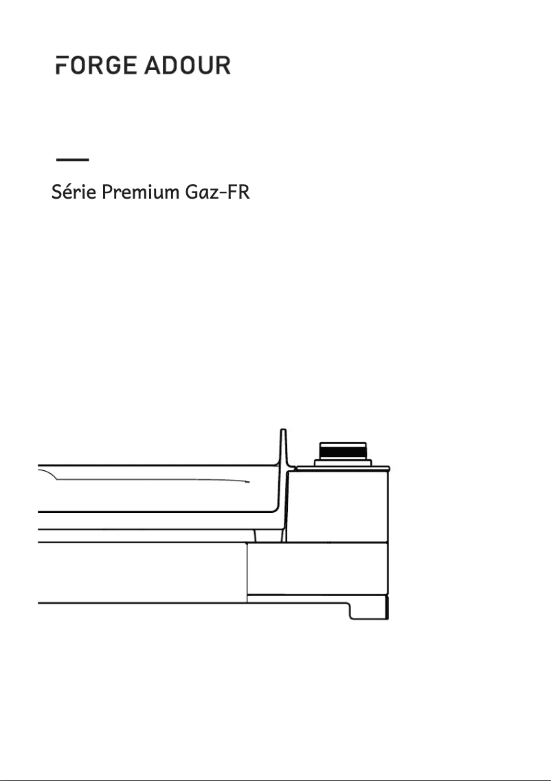 Page n°1 - Manuel utilisateur Forge Adour Premium G60 A