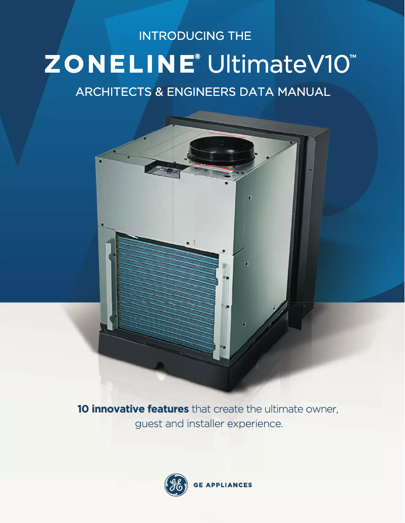 Page n°1 - Manuel utilisateur GE AZ95E18DAC