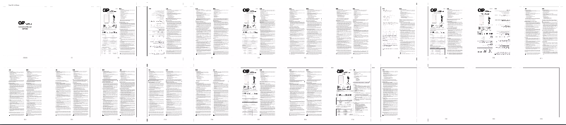 Page 1 de la notice Manuel utilisateur GP Batteries GP352