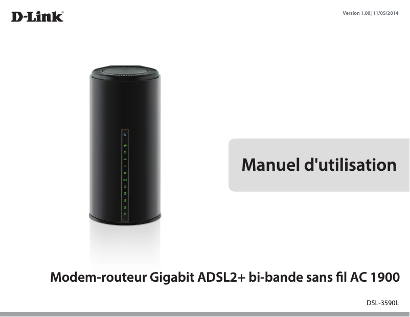 Página 1 del manual Manual de usuario D-Link DSL-3590L