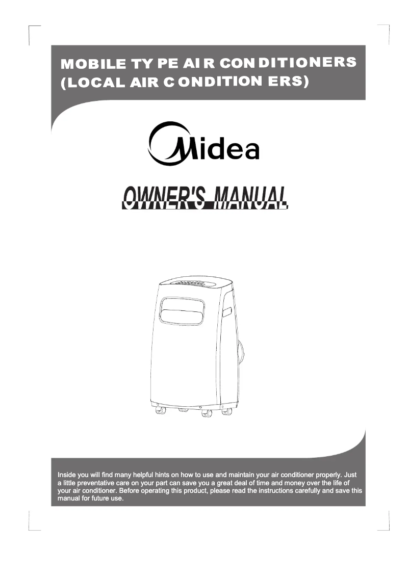 Página 1 del manual Manual de usuario Midea MPF-09CRN1