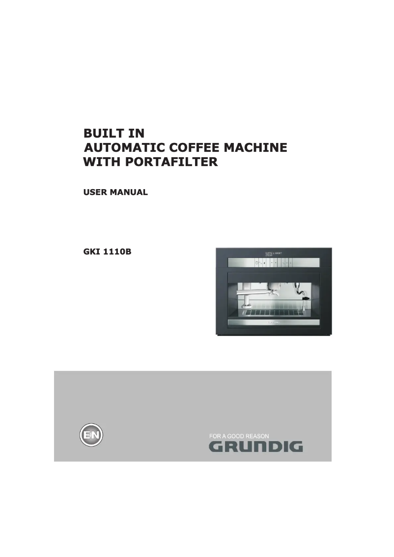 Page 1 de la notice Manuel utilisateur Grundig GKI 1110