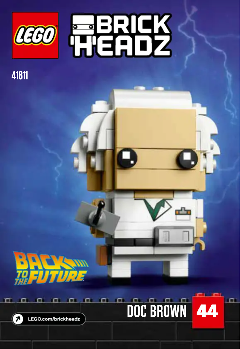 Page n°1 - Consignes visuelles Lego Brickheadz 41611