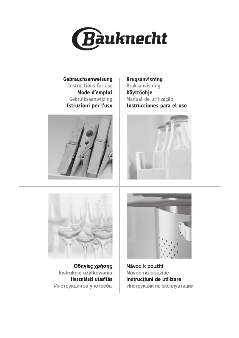 Page 1 de la notice Manuel utilisateur Bauknecht KRI 2103