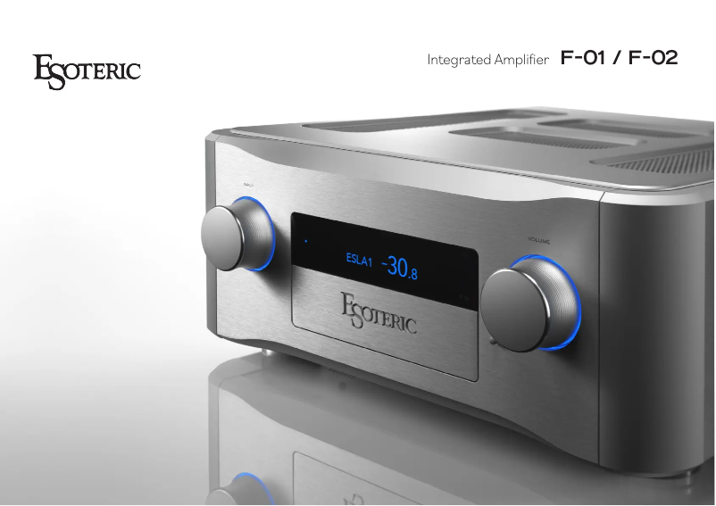 Page n°1 - Brochure Esoteric PS-01F