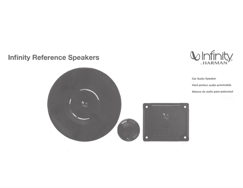 Page n°1 - Manuel utilisateur Infinity Reference REF697F