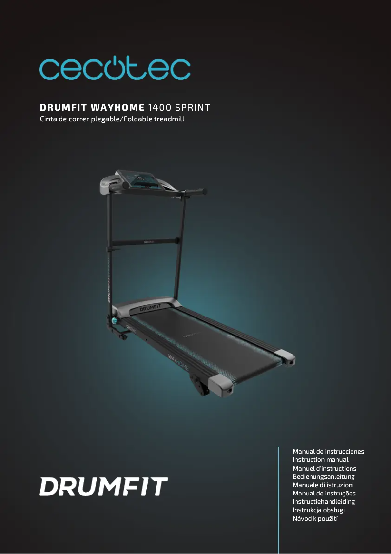 Page n°1 - Manuel utilisateur Cecotec DrumFit WayHome 1400 Sprint