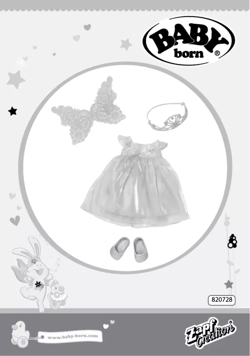 Page 1 de la notice Manuel utilisateur BABY born 820728