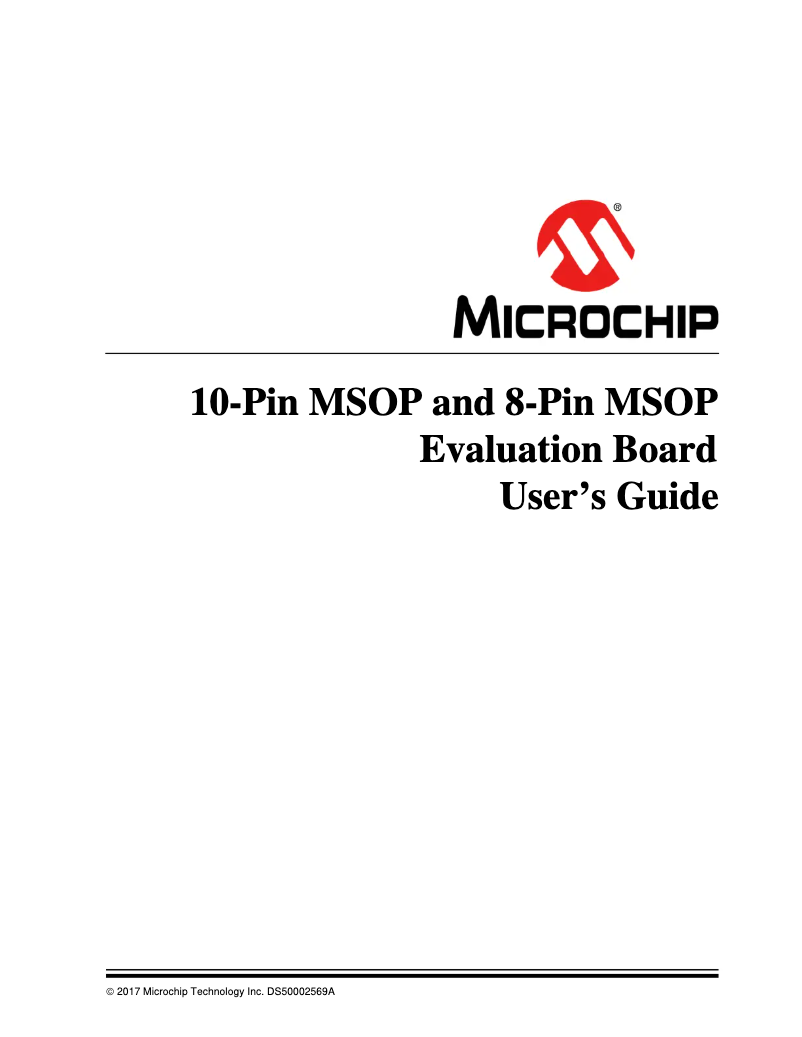 Page 1 de la notice Manuel utilisateur Microchip MCP3551