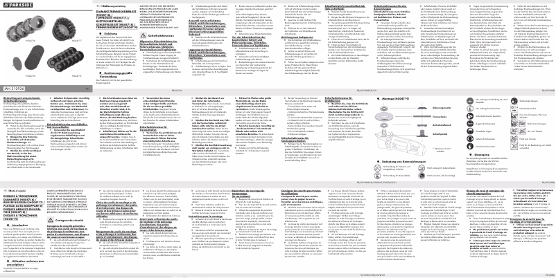 Image de la première page du manuel de l'appareil PWSZ 38 B3