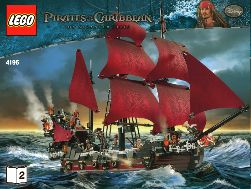 Image de la première page du manuel de l'appareil Pirates Of The Caribbean 4195