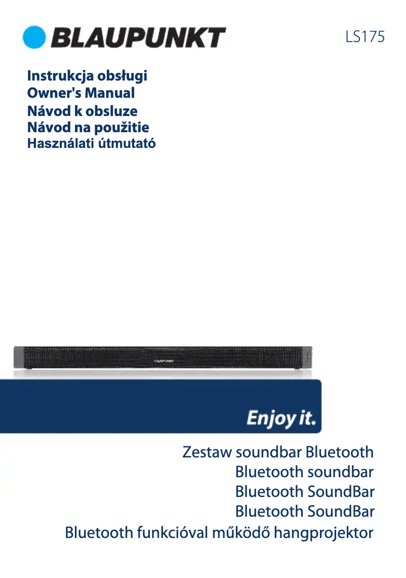 Image de la première page du manuel de l'appareil LS175