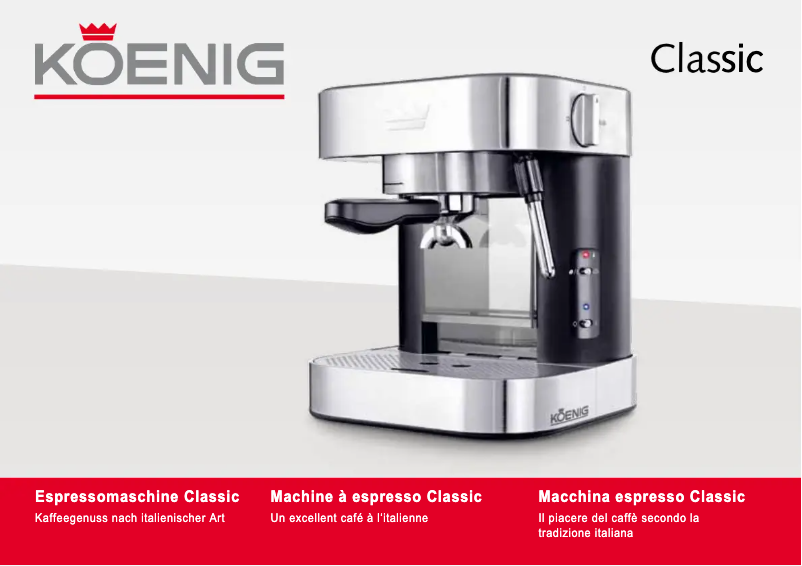 Image de la première page du manuel de l'appareil B03106