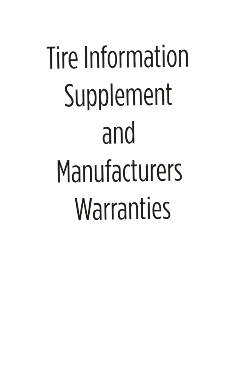 Page 1 de la notice Informations de garantie Jeep Gladiator (2020)