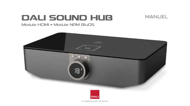 Image de la première page du manuel de l'appareil Sound Hub