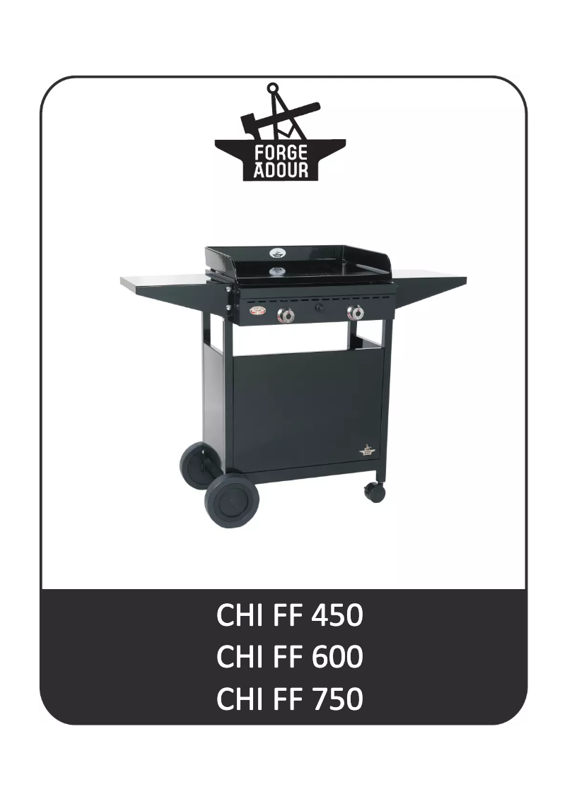 Page n°1 - Manuel utilisateur Forge Adour CHIFF 600