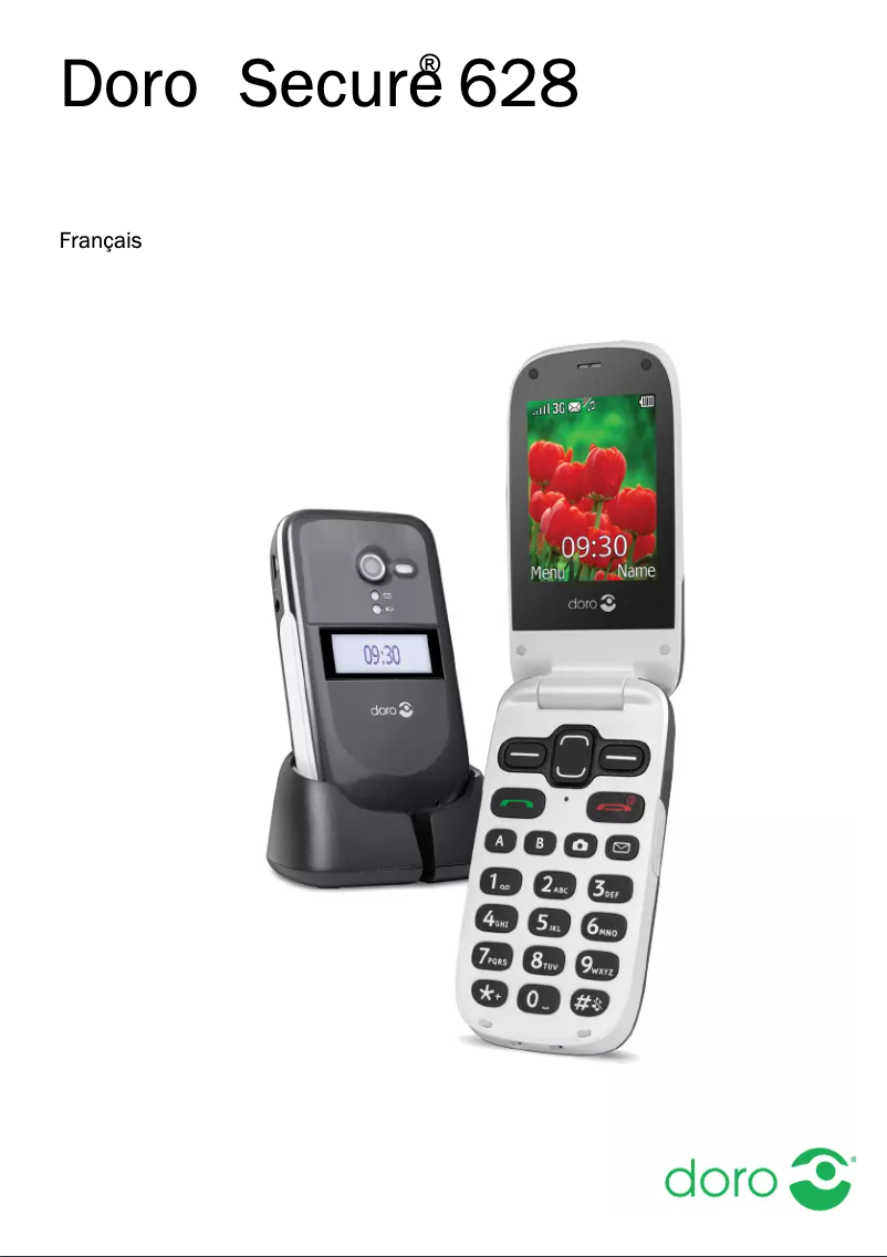 Página 1 del manual Manual de usuario Doro Secure 628