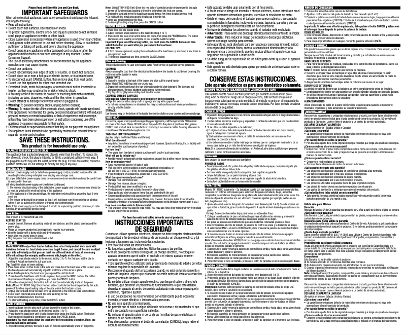 Page 1 de la notice Manuel utilisateur Black & Decker TR1410BC