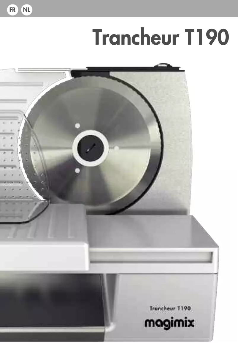 Page n°1 - Manuel utilisateur Magimix T190