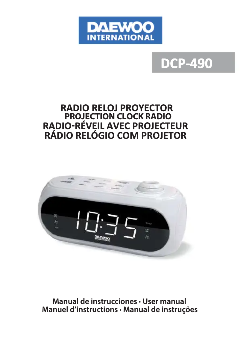 Image de la première page du manuel de l'appareil DCP-490