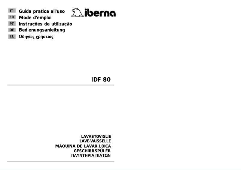 Page n°1 - Manuel utilisateur Iberna LS IDF 80