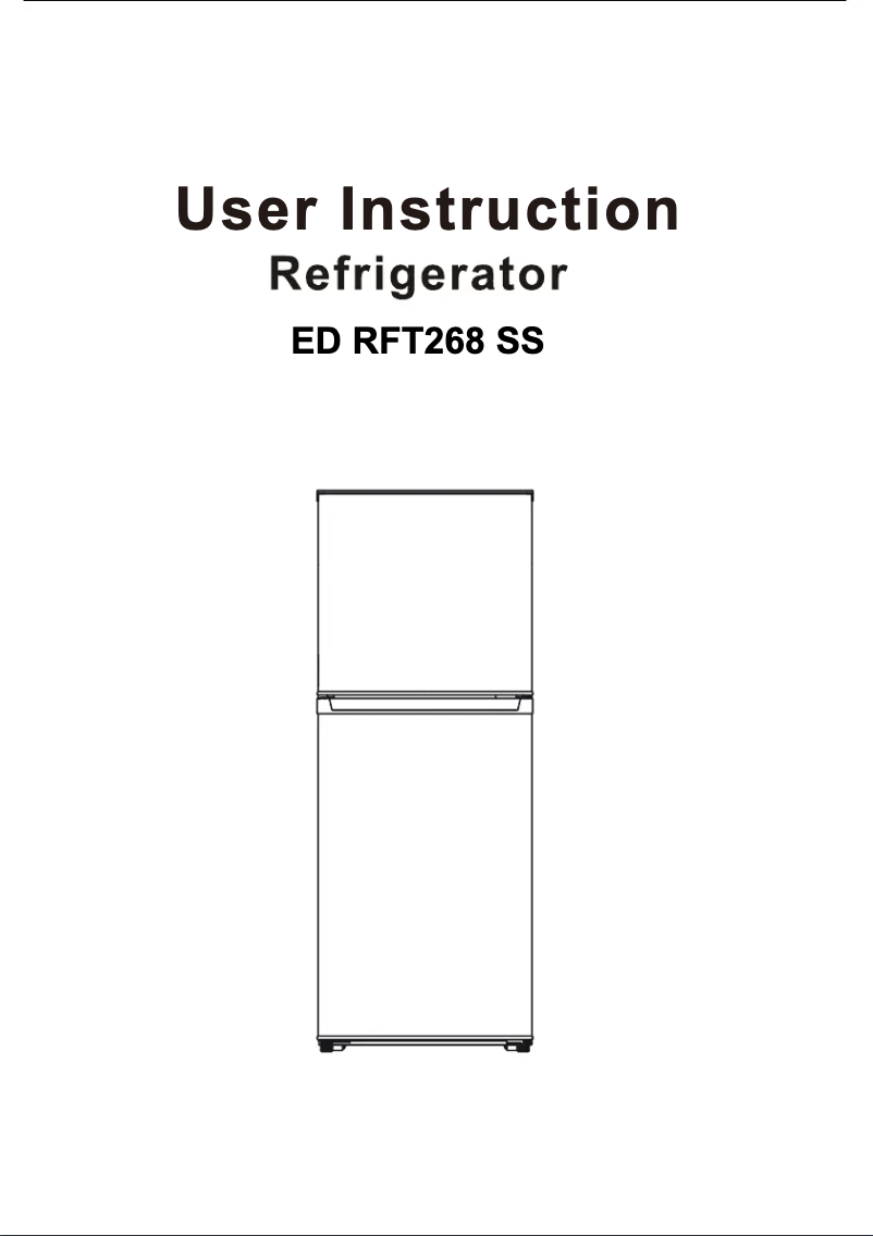 Page 1 de la notice Manuel utilisateur Eurotech ED-RFT268SS2