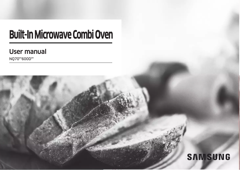 Image de la première page du manuel de l'appareil NQ70CG600DMT