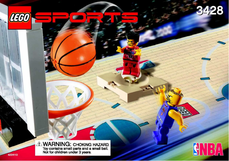 Page n°1 - Manuel utilisateur Lego Sports 3428