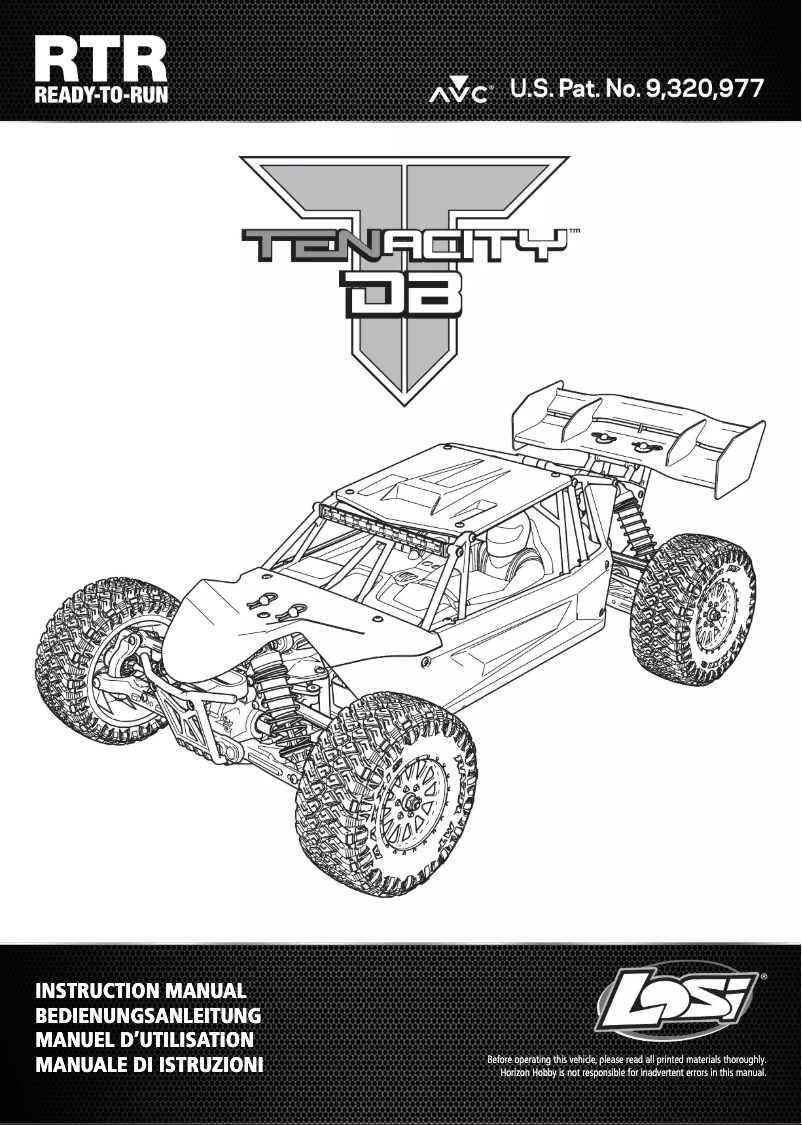 Image de la première page du manuel de l'appareil LOS03014T2