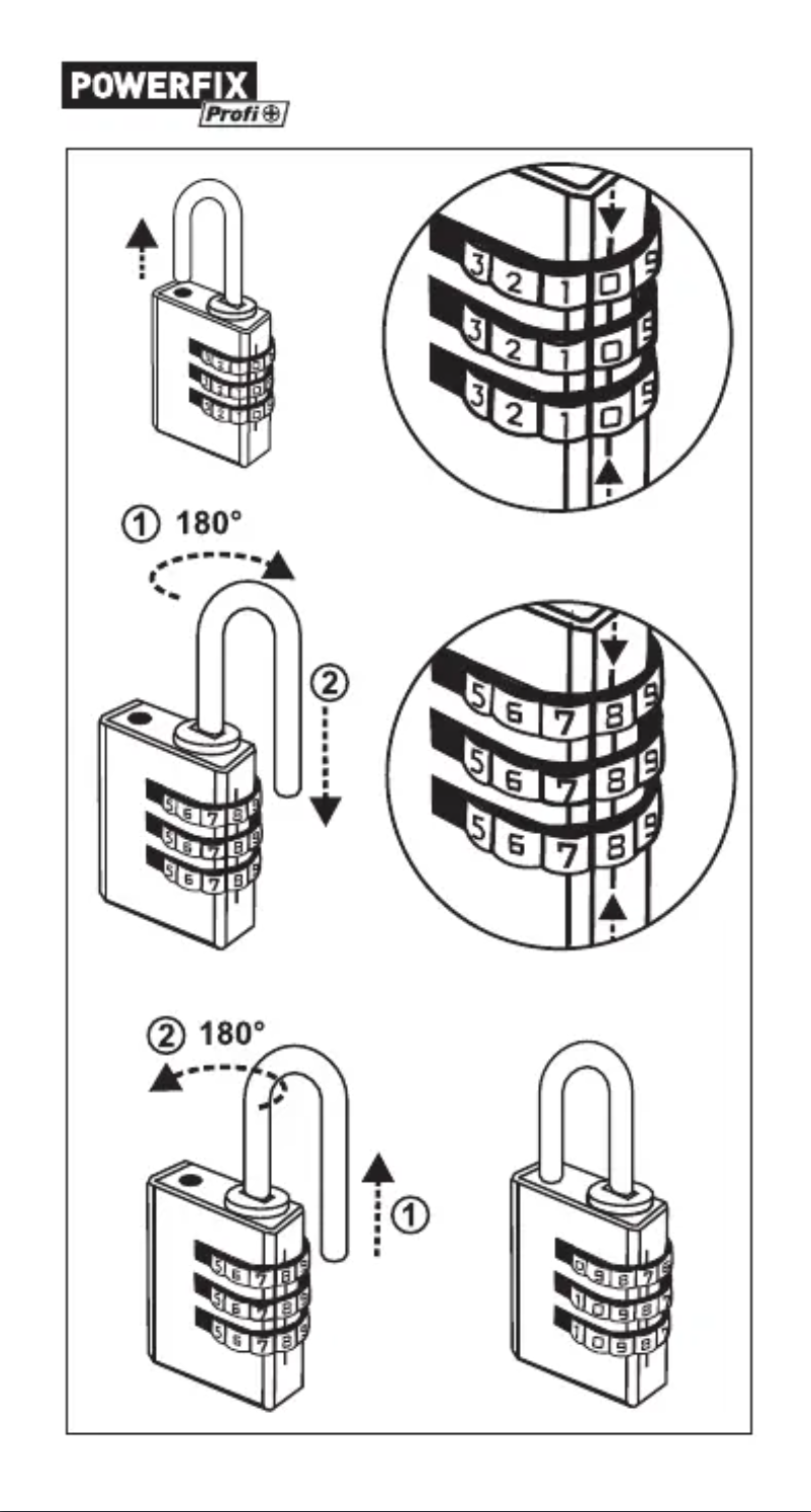 Page 1 de la notice Manuel utilisateur Powerfix HG00715C