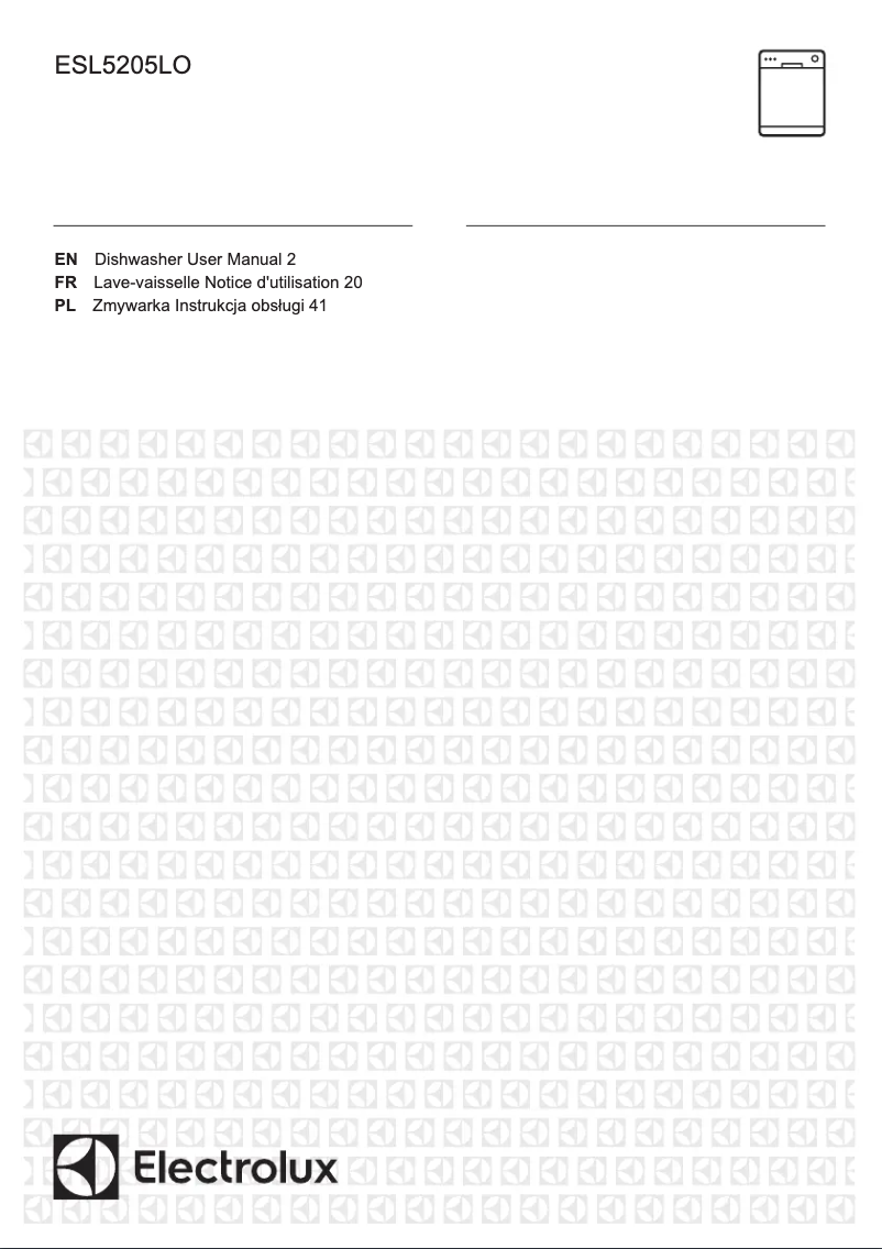 Page n°1 - Manuel utilisateur Electrolux ESL5205LO