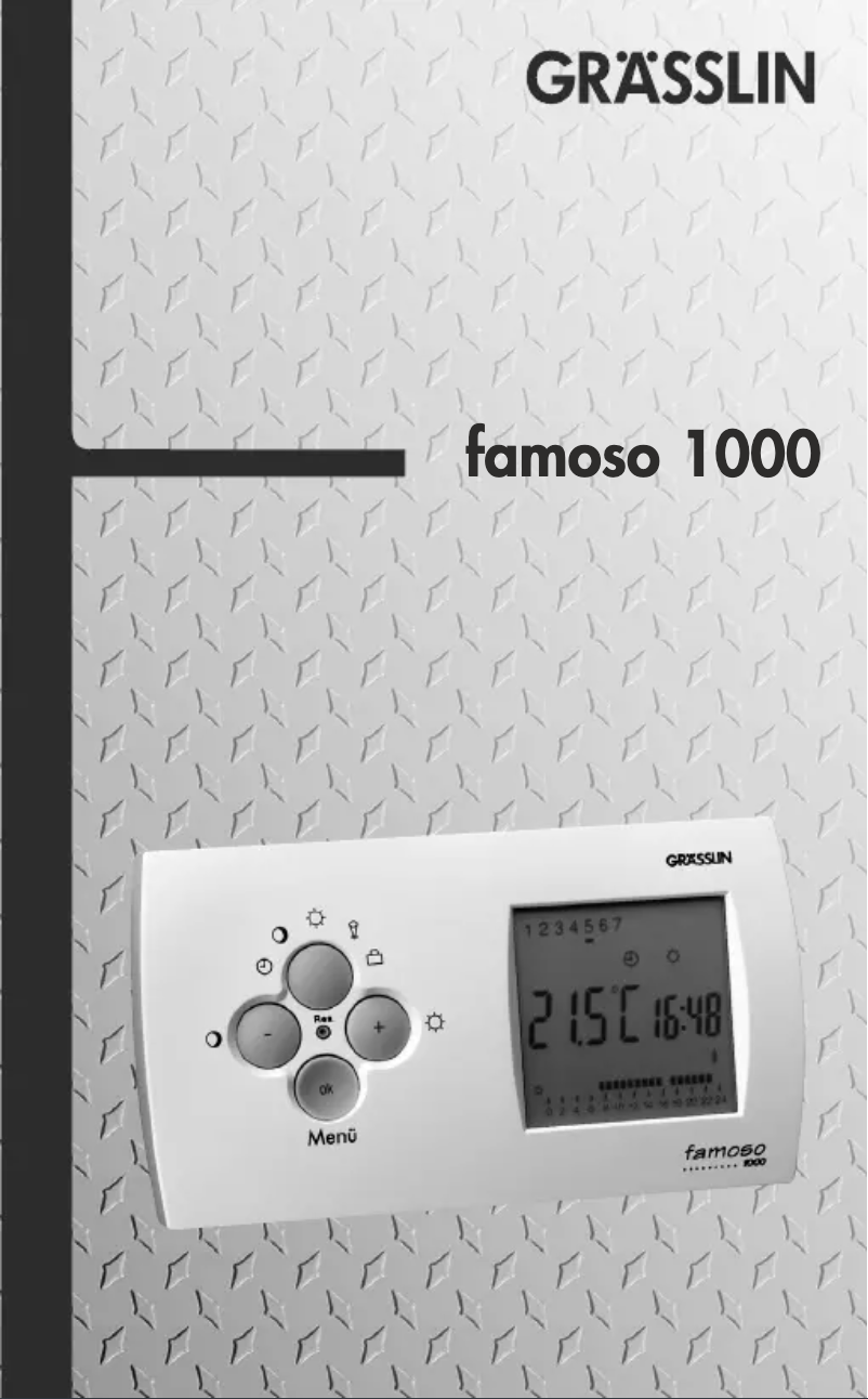 Page 1 de la notice Manuel utilisateur Grässlin Famoso 1000