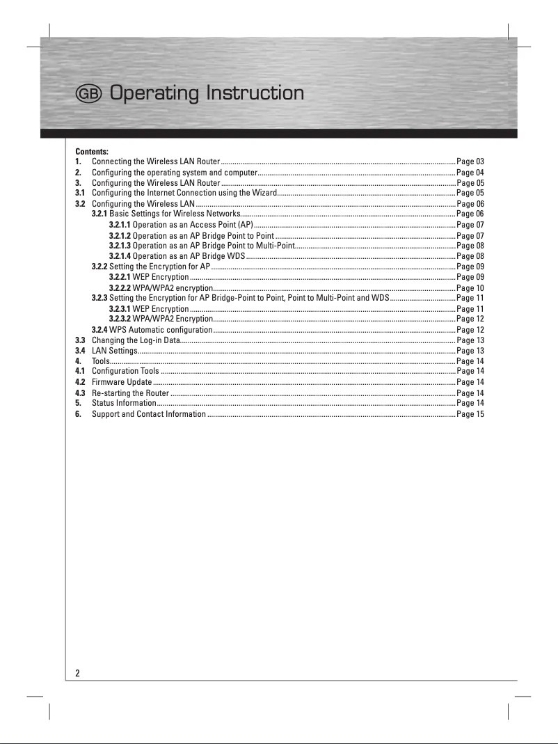 Image de la première page du manuel de l'appareil 00062743