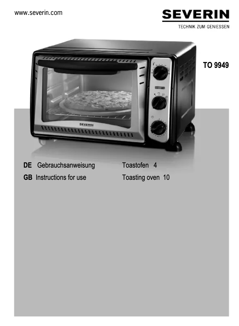 Image de la première page du manuel de l'appareil TO 9949