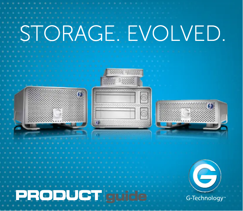 Image de la première page du manuel de l'appareil G-Dock 2TB