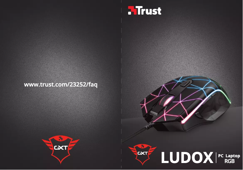 Page 1 de la notice Manuel utilisateur Trust Ludox GXT 178