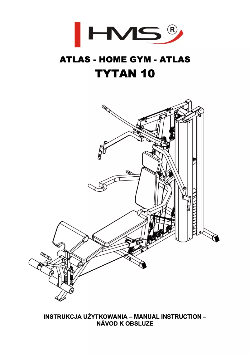 Page n°1 - Manuel utilisateur HMS Premium TYTAN 10