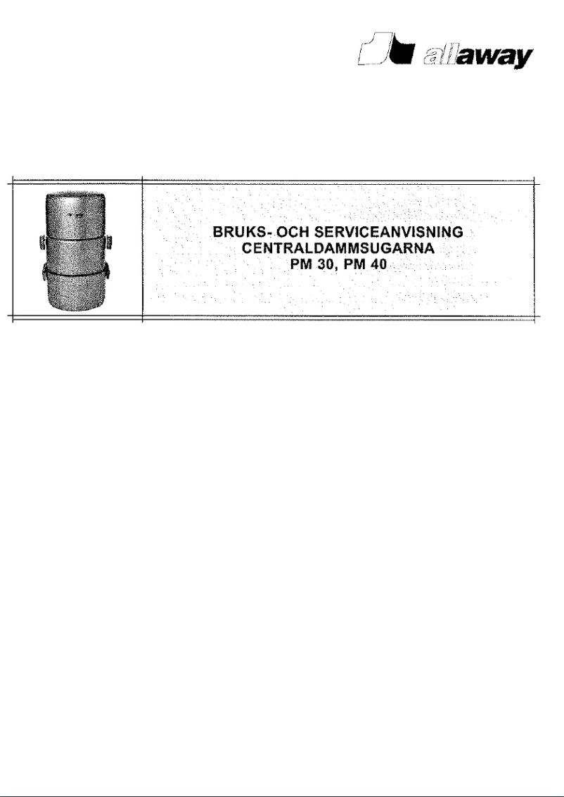 Página 1 del manual Manual de usuario Allaway PM 40