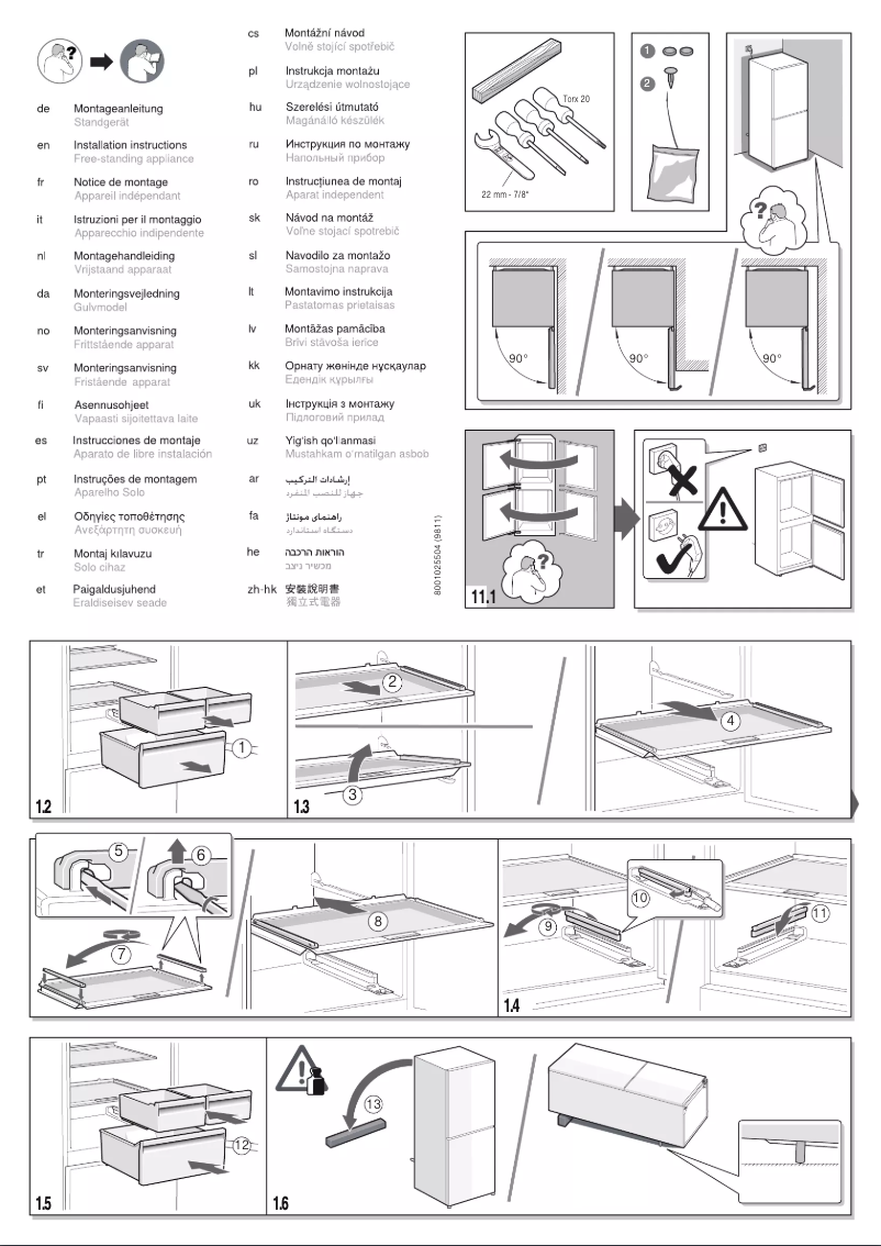 Imagen de la primera página del manual del dispositivo PKNB39VW30