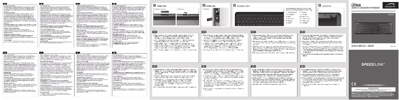 Page 1 de la notice Manuel utilisateur Speedlink SL-6418 Metos
