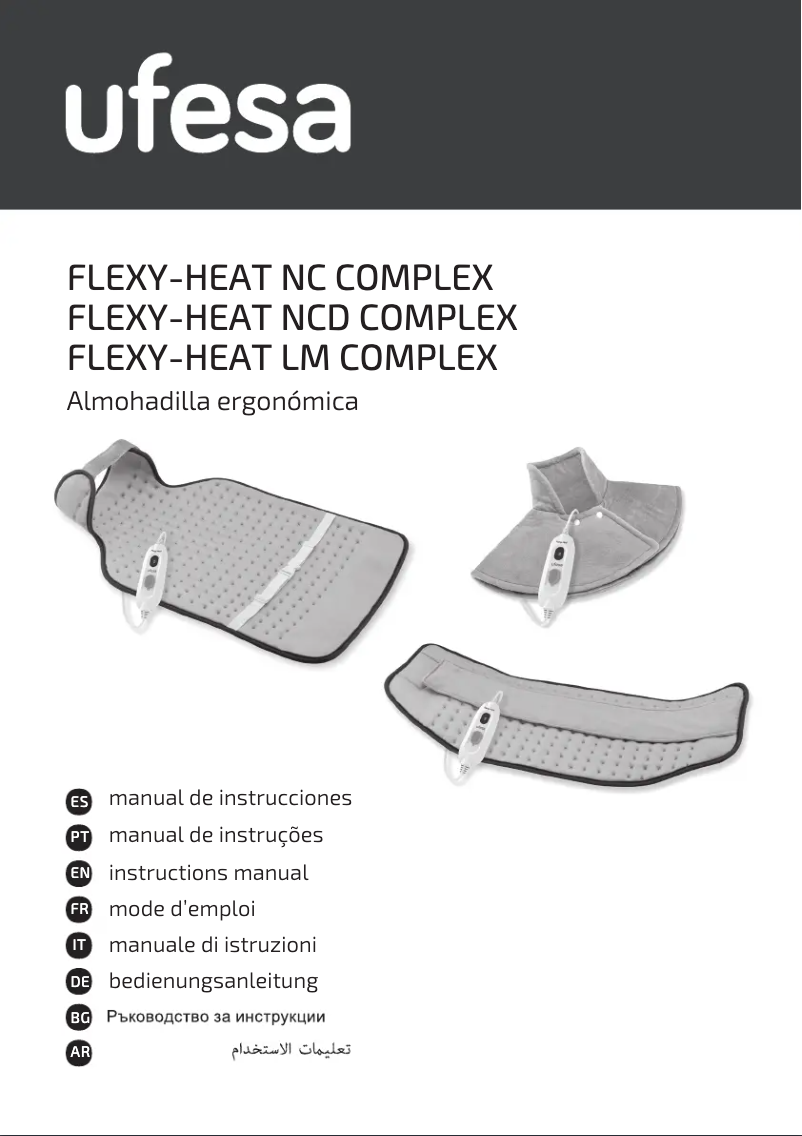 Image de la première page du manuel de l'appareil Flexy-Heat LM Complex