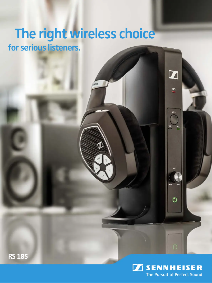 Image de la première page du manuel de l'appareil RS 185