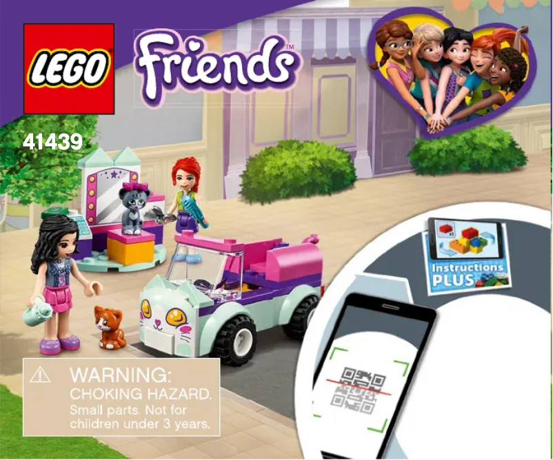 Page 1 de la notice Manuel utilisateur Lego Friends 41439