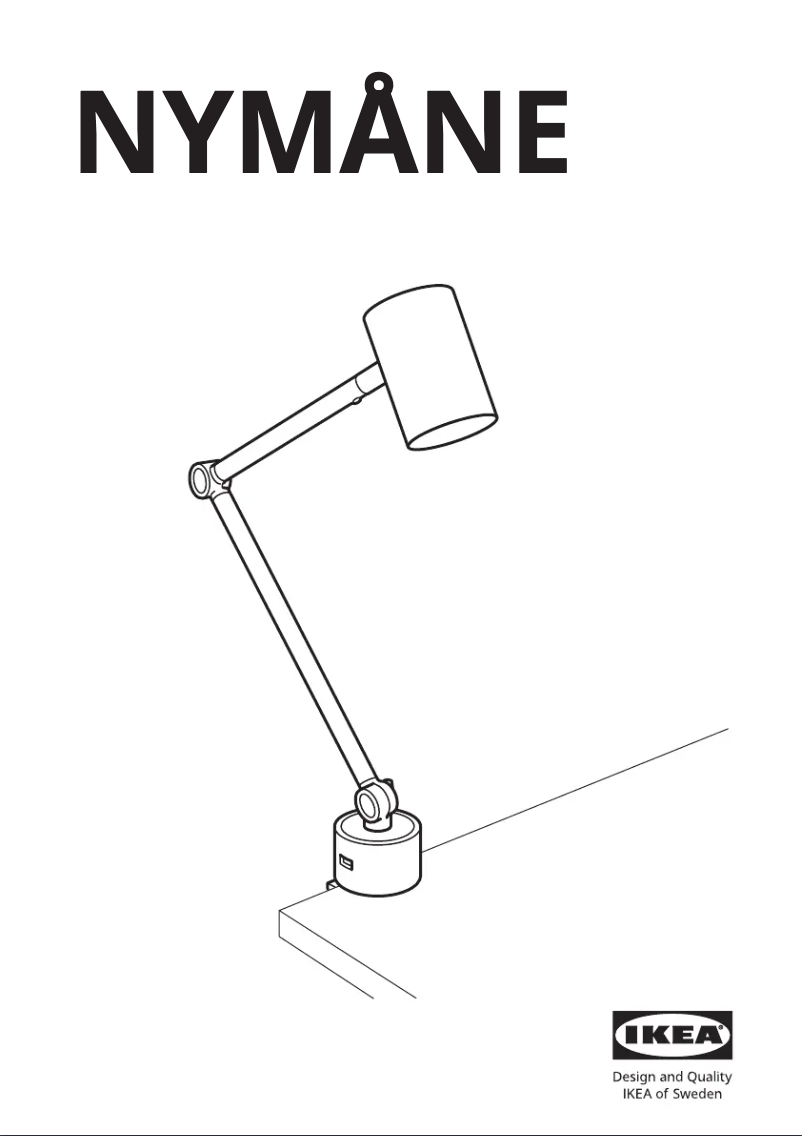 Image de la première page du manuel de l'appareil NYMÅNE 004.956.66