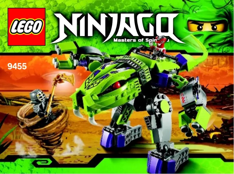 Page n°1 - Manuel utilisateur Lego Fangpyre Mech