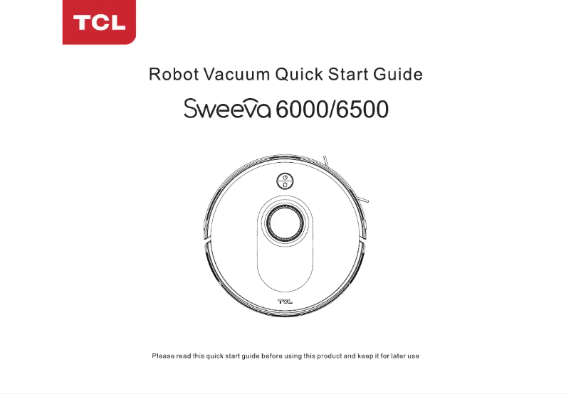 Page n°1 - Manuel utilisateur TCL Sweeva 6500
