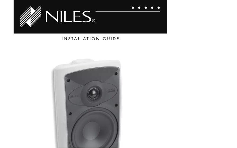 Page 1 de la notice Manuel utilisateur Niles OS7.3